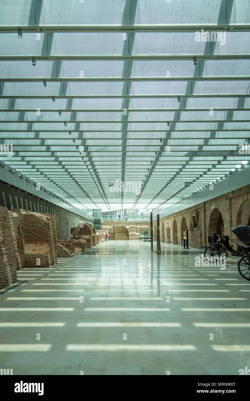Die Haupthalle des Museo Casa Rosada, Buenos Aires, Argentinien Stockfoto