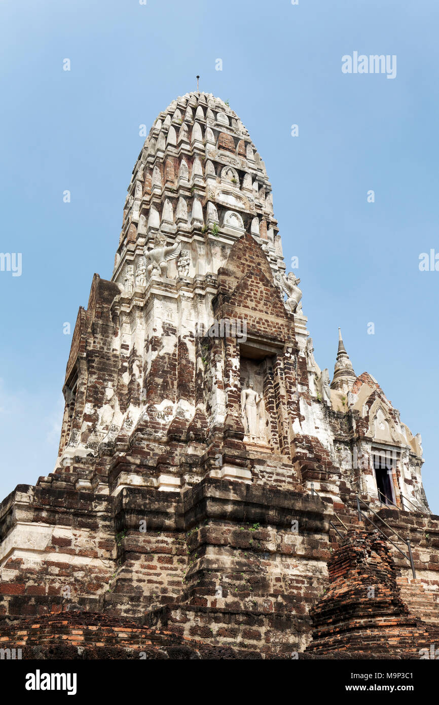 Chedi des Wat Phra Si Sanphet, Ayutthaya Historical Park, Ayutthaya, Thailand Stockfoto