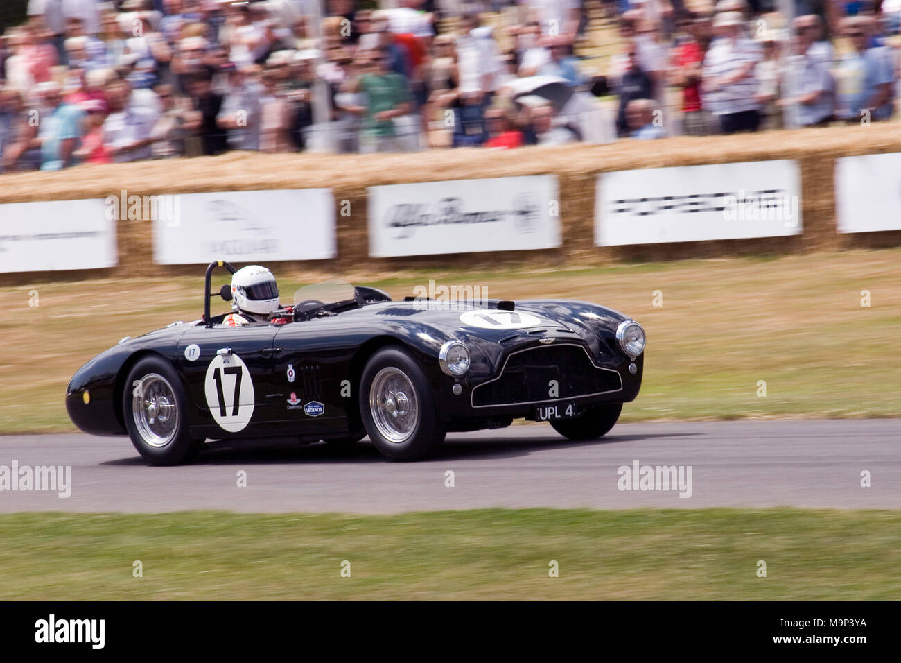 1950 s 50 s Aston Martin DB 3 Sport Rennwagen Stockfoto
