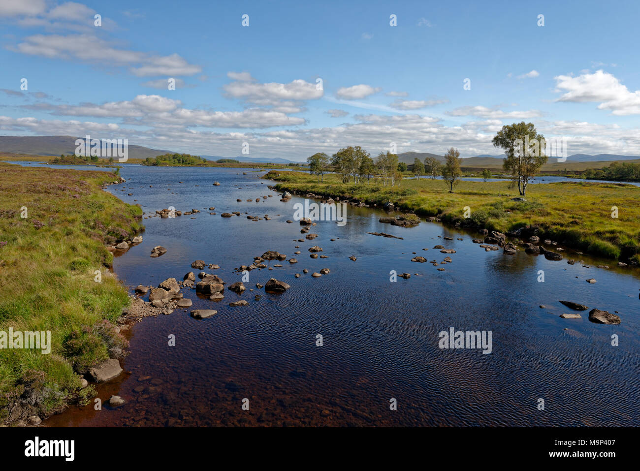 Loch Ba, Loch Bà, Rannoch Moor, Rat Bereiche Highland, Perth und Kinross, Highlands, Schottland, Großbritannien, Stockfoto