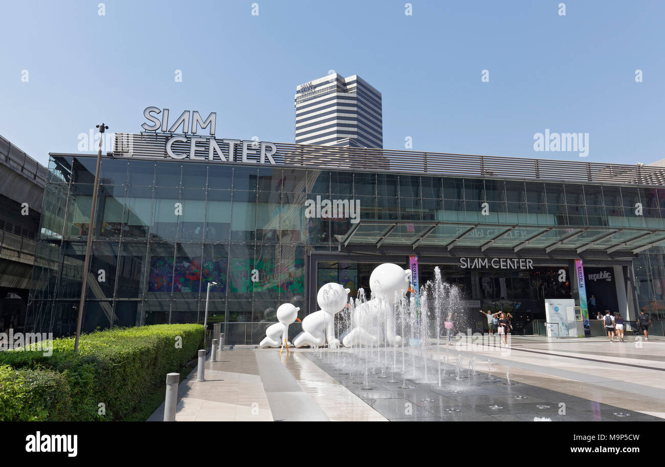 Siam Center, Shopping Centre, Siam Square, Pathum Wan, Bangkok, Thailand Stockfoto