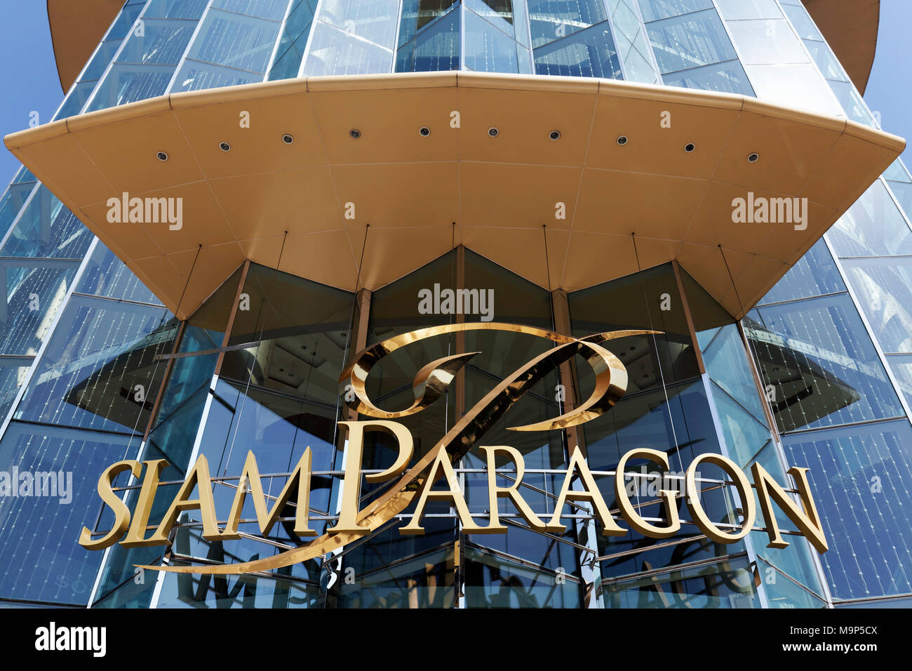 Siam Paragon, Luxus Shopping Centre, Siam Square, Pathum Wan, Bangkok, Thailand Stockfoto