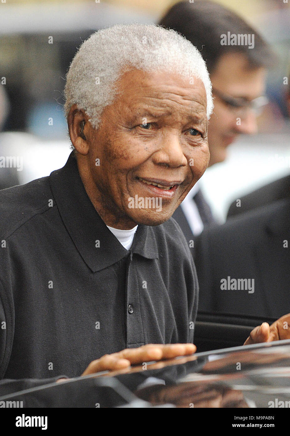 London 2008 Nelson Mandela Der Erste Schwarze Prasident