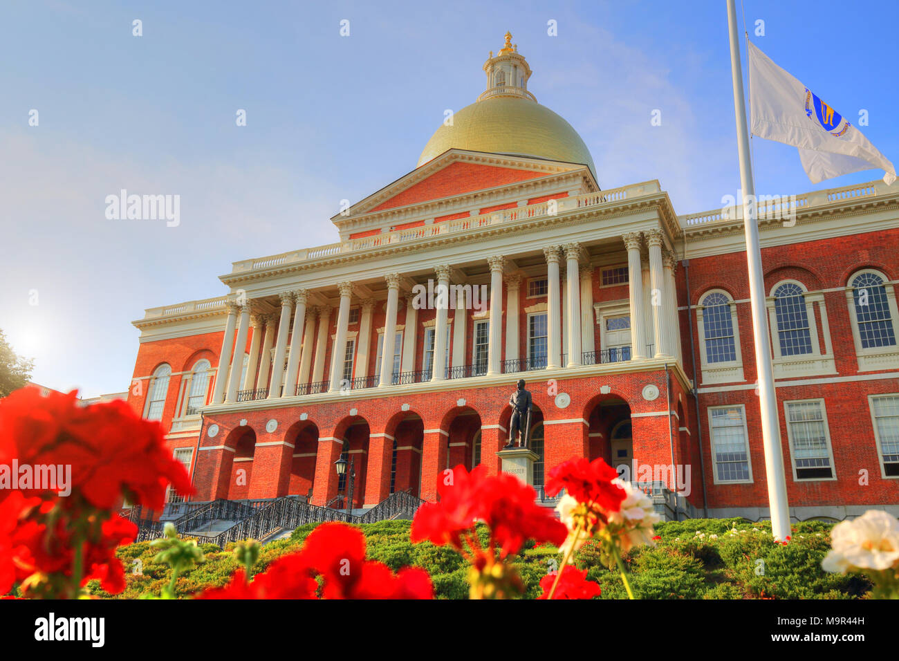 Massachusetts State House Stockfoto