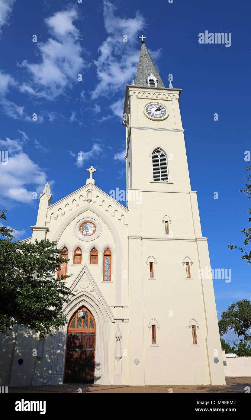 Von San Augustin de Laredo Kathedrale, Laredo, Texas Stockfoto
