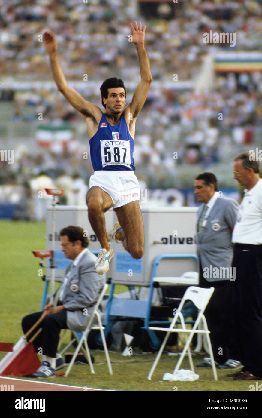 Giovanni Evangelisti, Athletik, 1984 Stockfoto