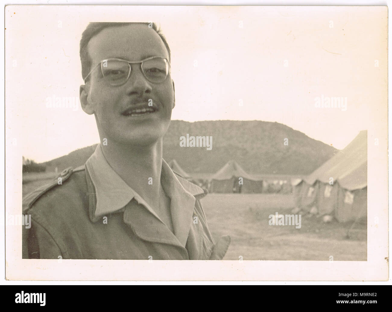 Fotografisches Tagebuch eines jungen französischen Soldaten in Marokko Stockfoto