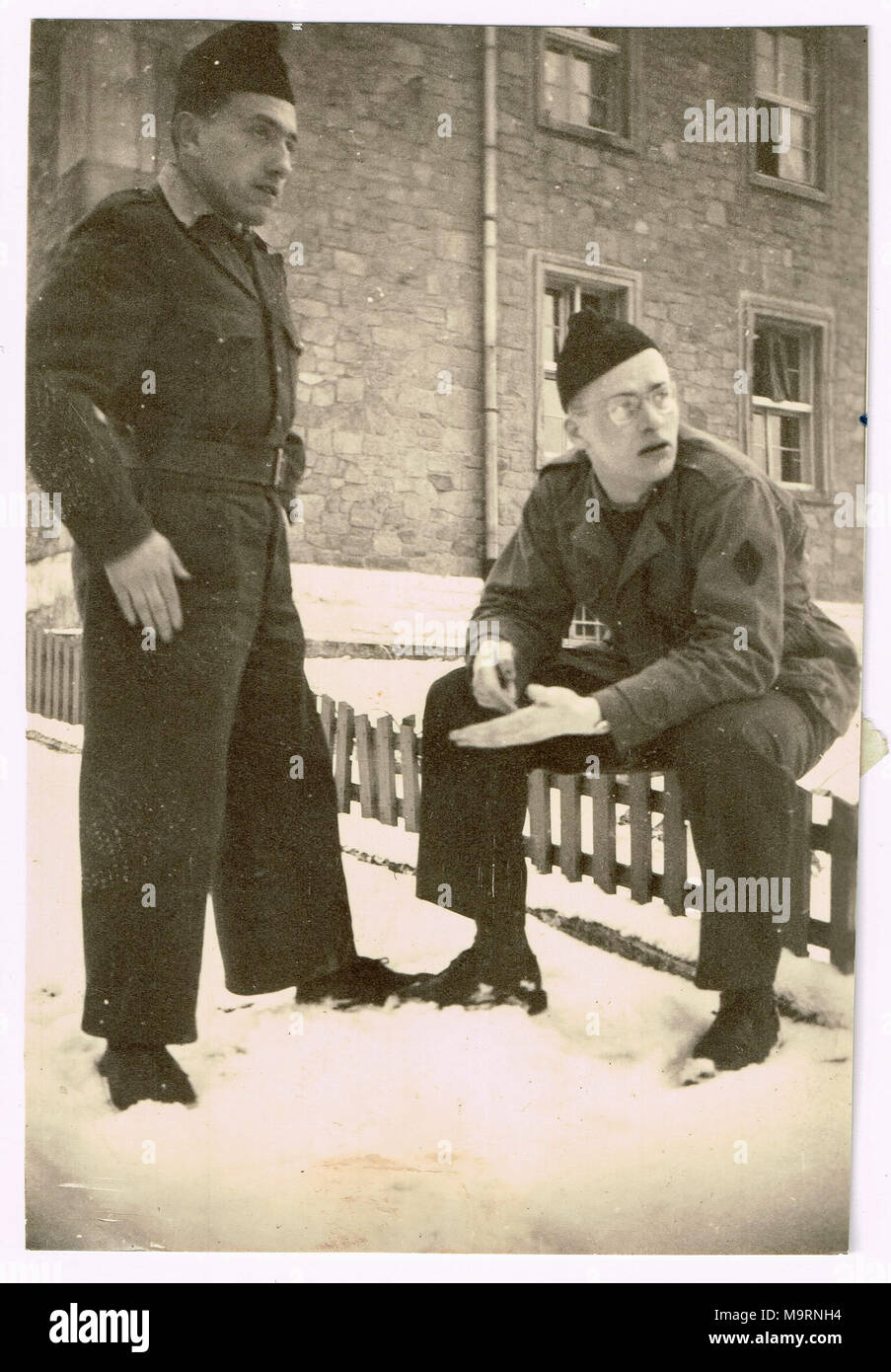 Fotografisches Tagebuch eines jungen französischen Soldaten in Marokko Stockfoto