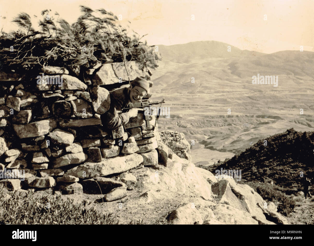Fotografisches Tagebuch eines jungen französischen Soldaten in Marokko Stockfoto