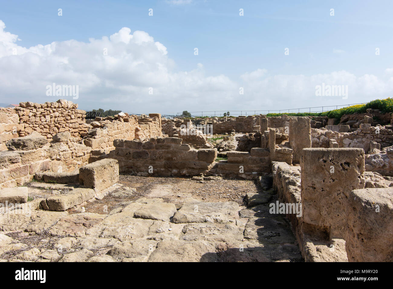 Grab der Könige - Pafos Zypern Stockfoto