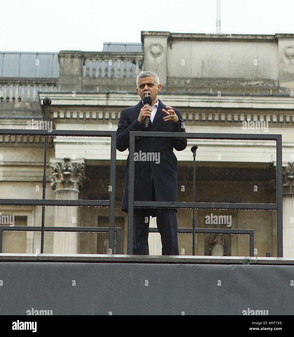 Vierte Plint Enthüllung MAJOR VON LONDON Stockfoto