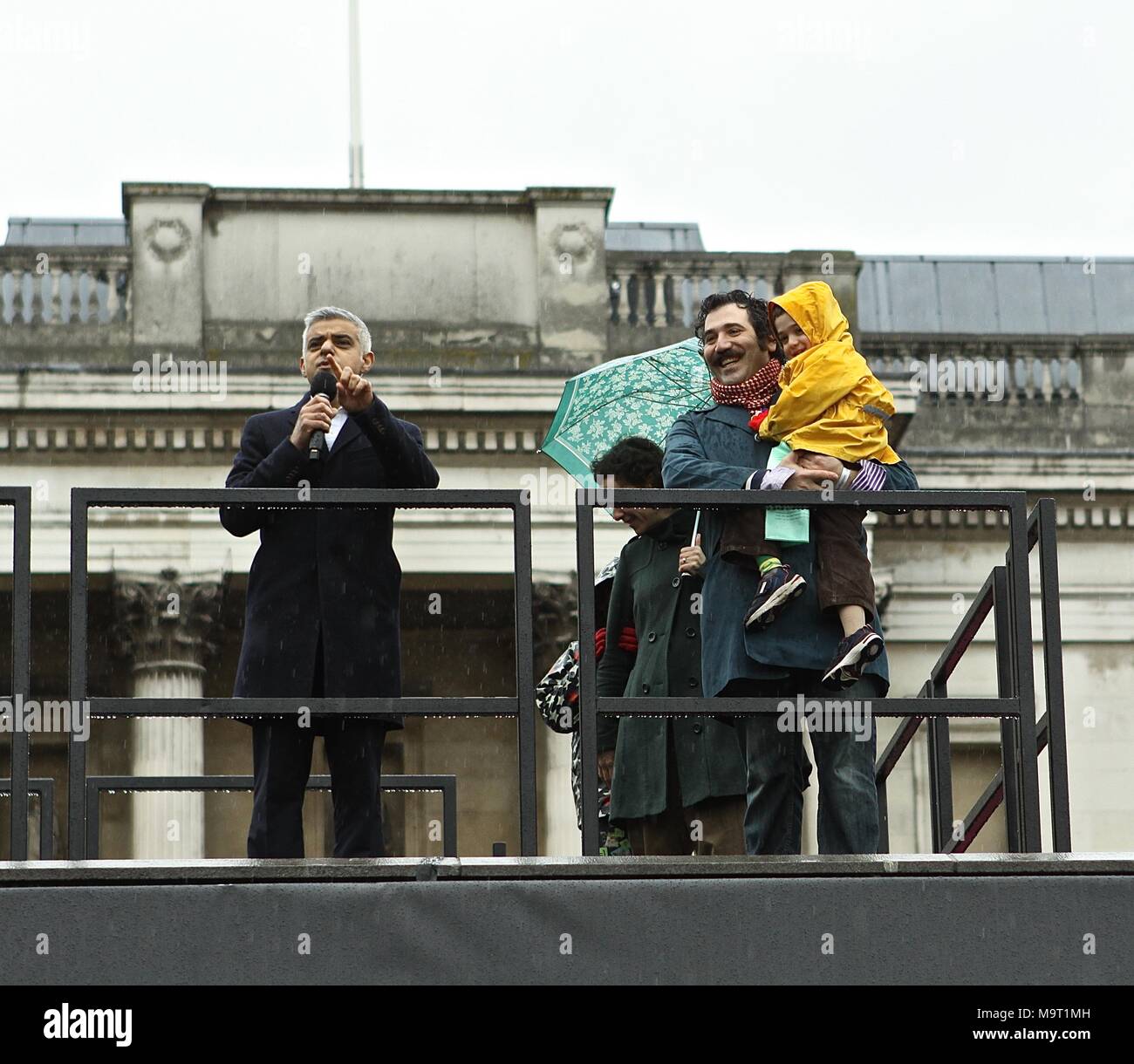 Vierte Plint Enthüllung MAJOR VON LONDON Stockfoto