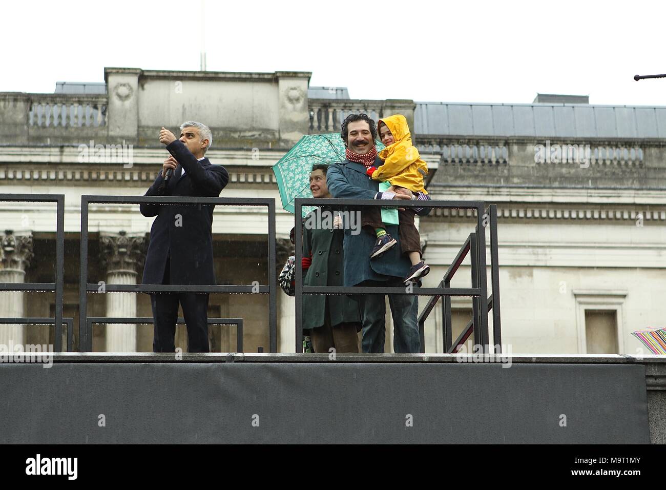 Vierte Plint Enthüllung MAJOR VON LONDON Stockfoto