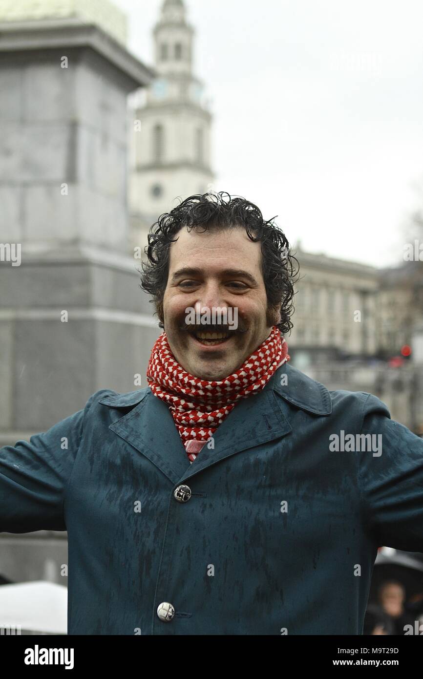 Vierte Plint Enthüllung MAJOR VON LONDON Stockfoto