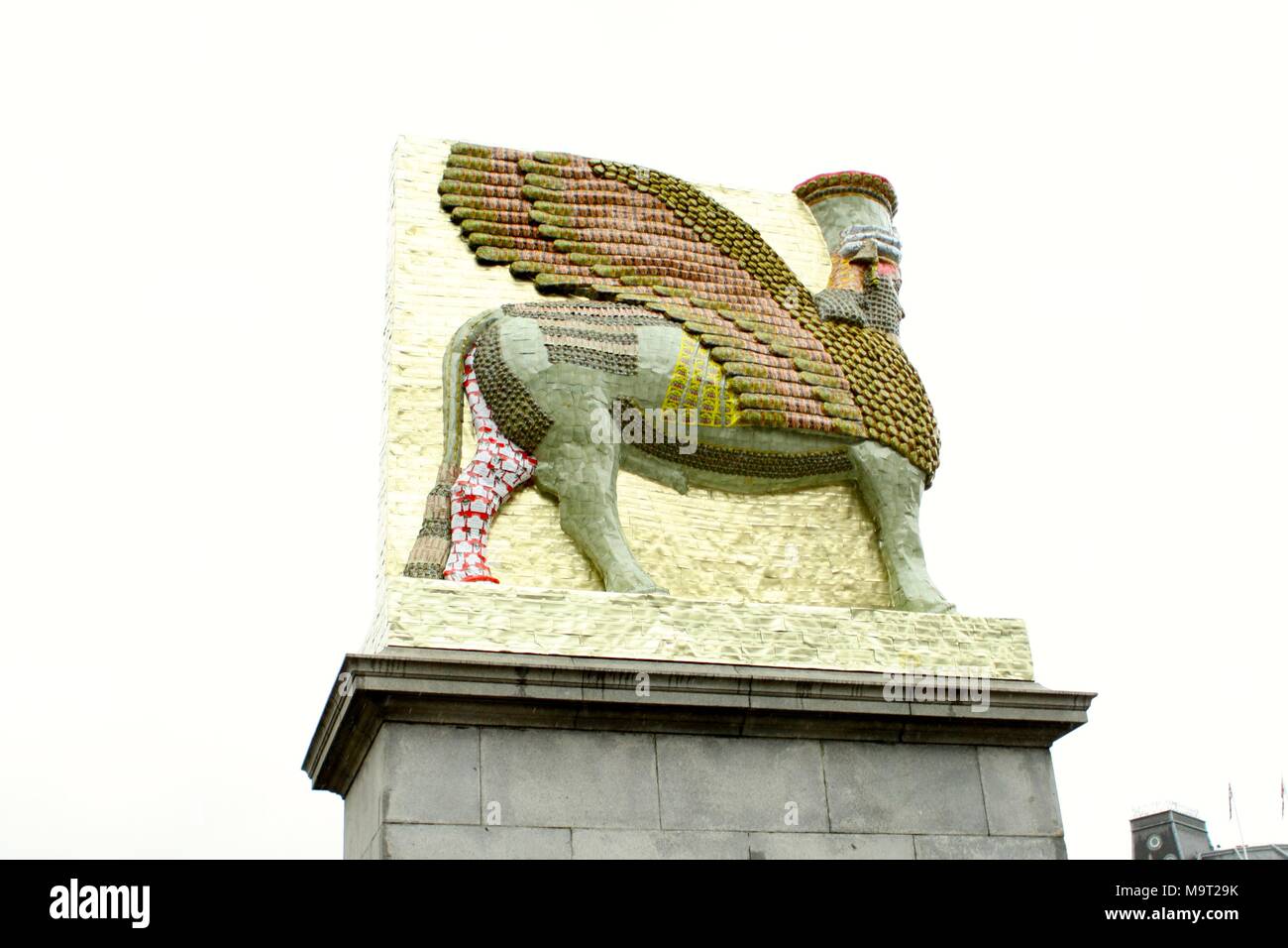 Vierte Plint Enthüllung MAJOR VON LONDON Stockfoto