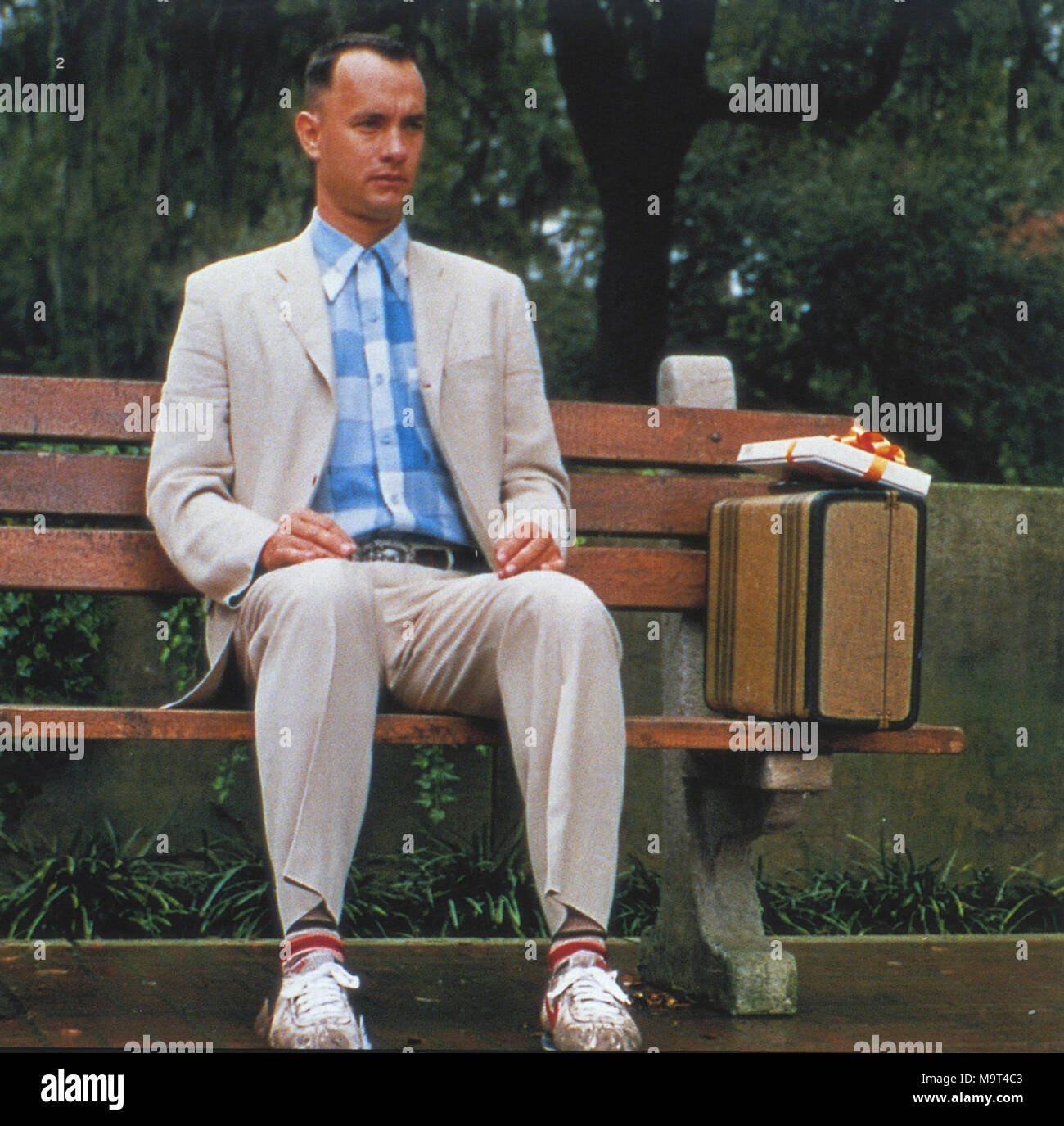 FOREST GUMP 1994 Paramount Pictures Film mit Tom Hanks. Stockfoto