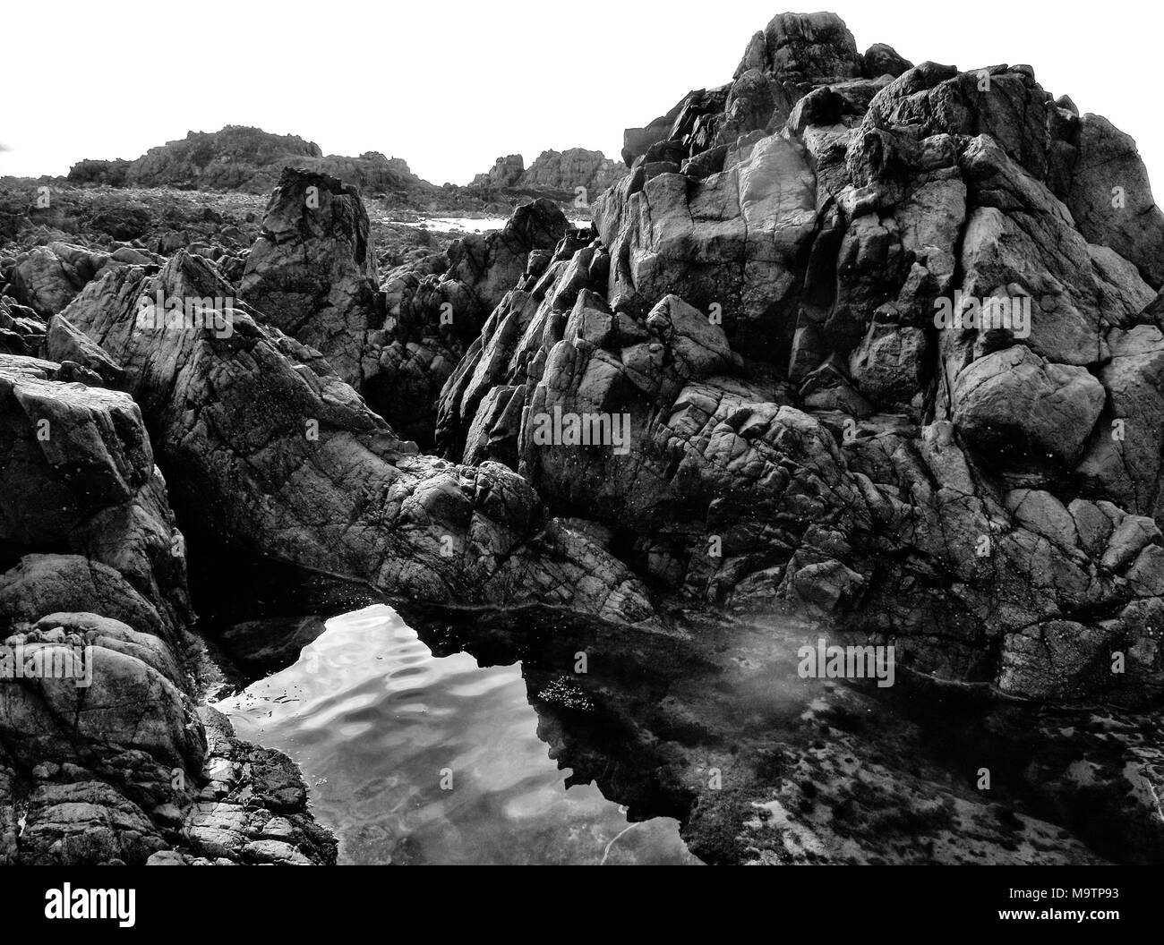 Kanalinseln Stockfoto