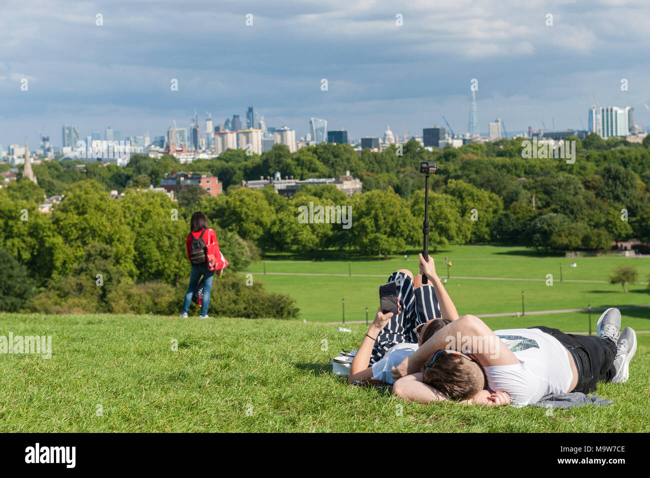 London. Primrose Hill. Vereinigtes Königreich. Stockfoto