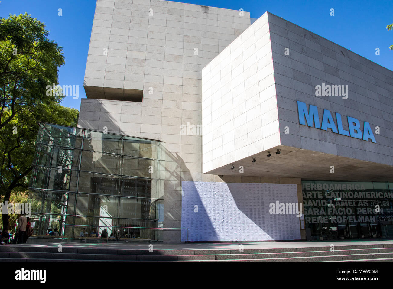 MALBA, Museo de Arte Latinoamericano de Buenos Aires, modernes Latein Kunst Museum, Buenos Aires, Argentinien Stockfoto