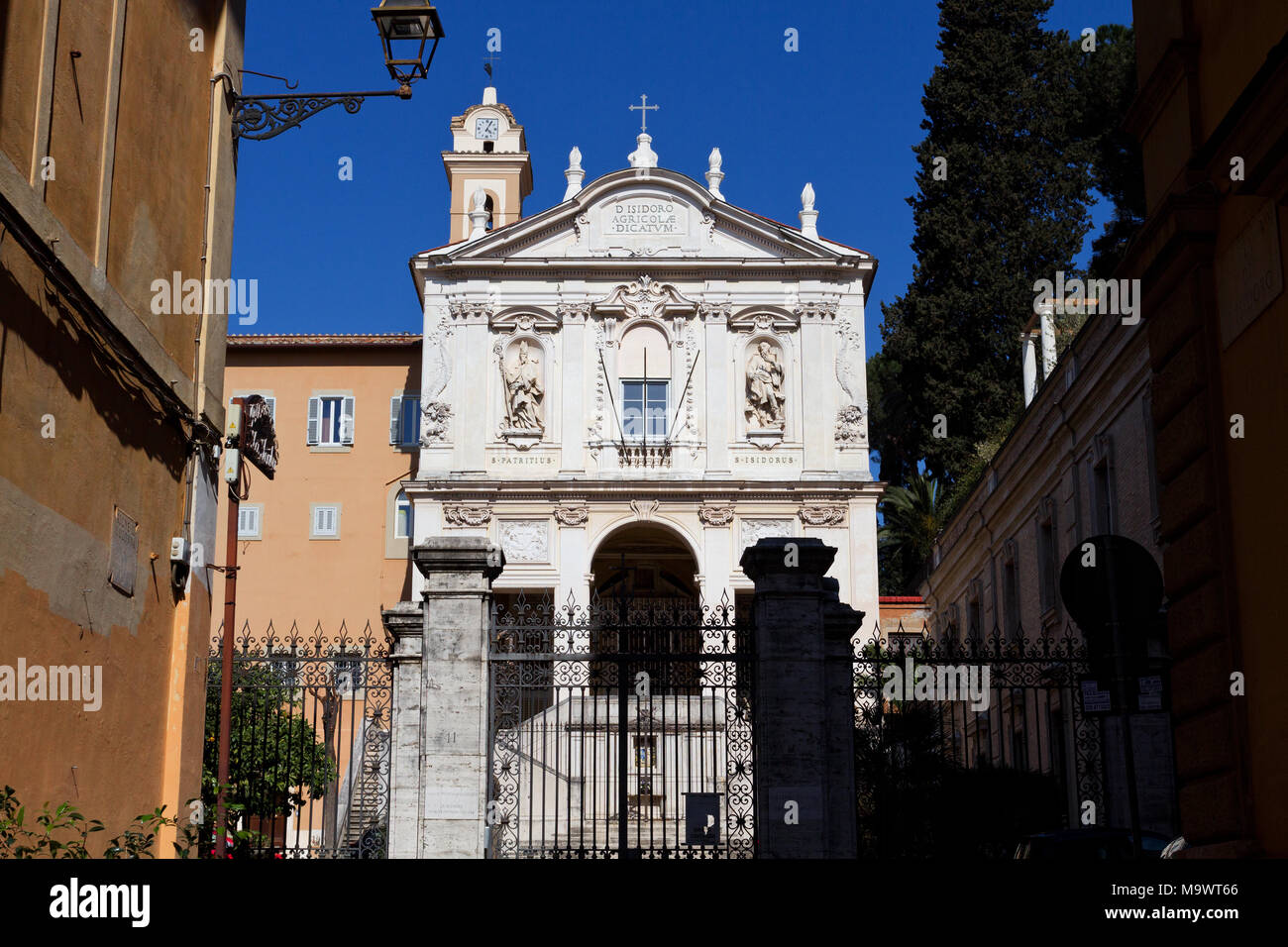 Kirche des hl. Isidor - Rom (Sant'Isidoro degli Irlandesi) Stockfoto