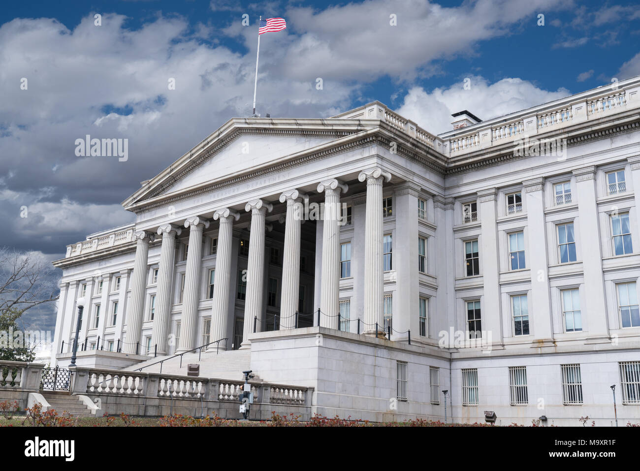Das Finanzministerium der Vereinigten Staaten in Washington, DC Stockfoto