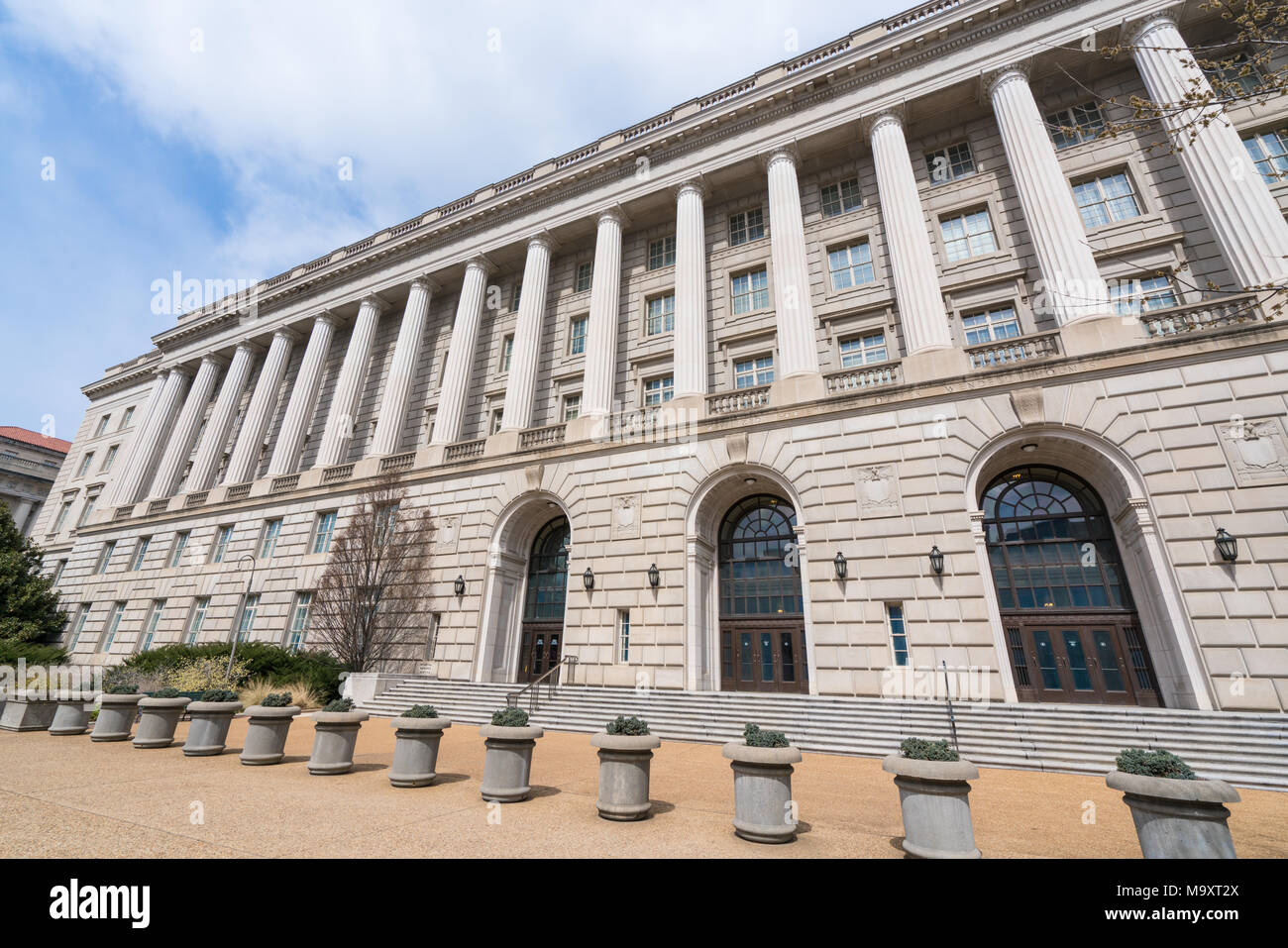 WASHINGTON, DC - 14. MÄRZ 2018: Internal Revenue Service Gebäude in Washington, DC Stockfoto