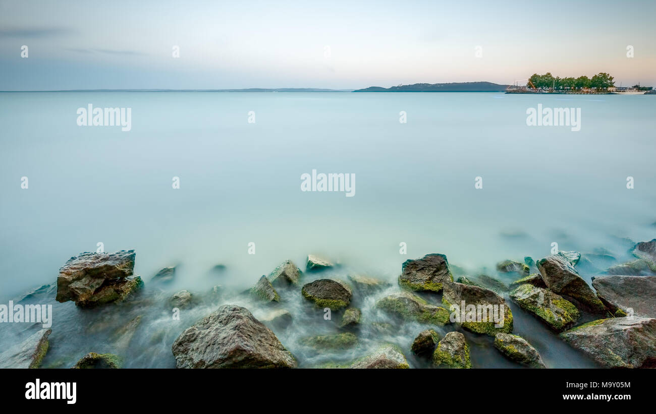 Plattensee Stockfoto