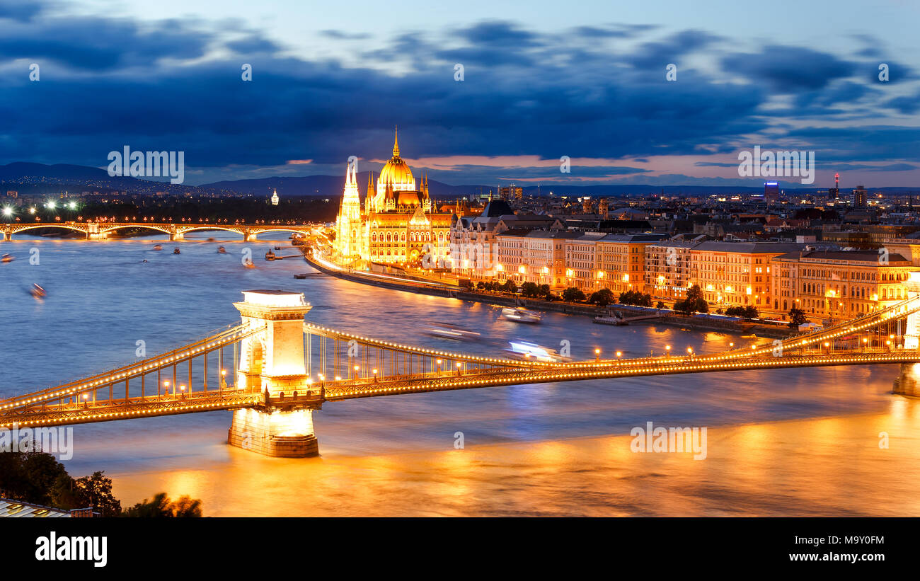 Parlament, Budapest Stockfoto
