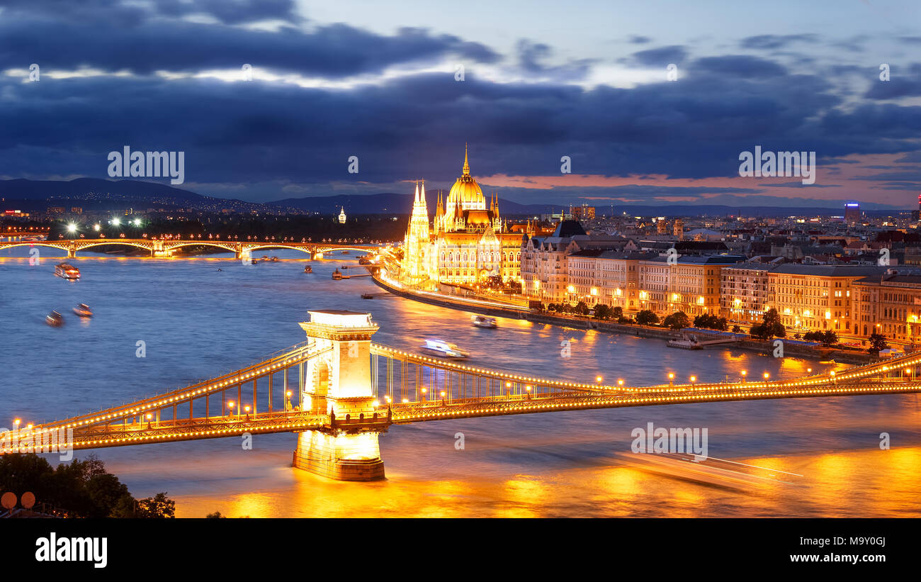 Parlament, Budapest Stockfoto