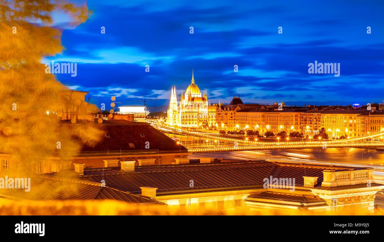 Parlament, Budapest Stockfoto