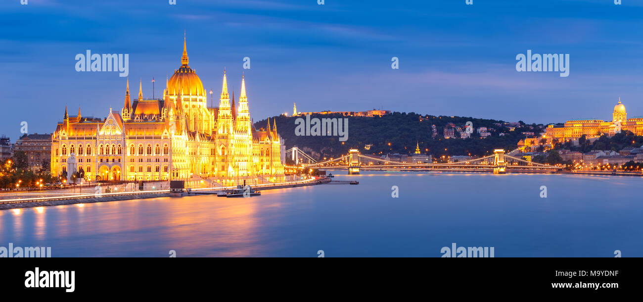 Parlament, Budapest Stockfoto