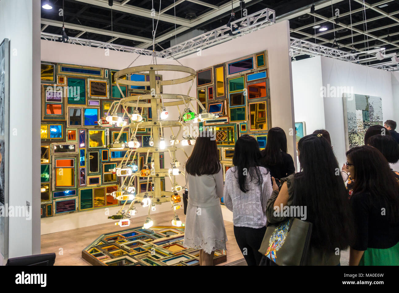 Art Basel Hongkong im Jahr 2018 Stockfoto