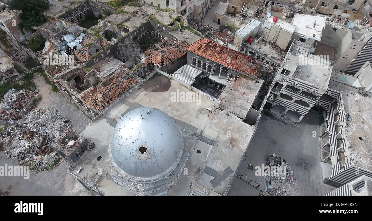 Die Stadt Homs in Syrien Stockfoto