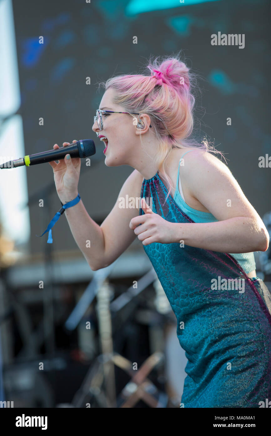 Charlotte werden während der Musikmesse 2017, Cannes, Frankreich, 6. Juni 2017 Stockfoto