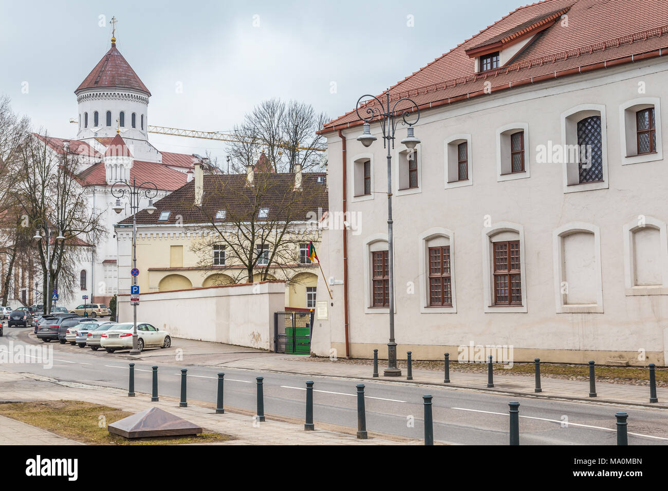 Altstadt Vilnius Litauen Stockfoto