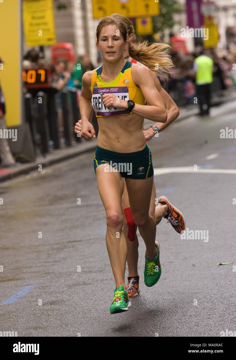 Olympische Spiele - London 2012 - Women's Marathon Stockfoto
