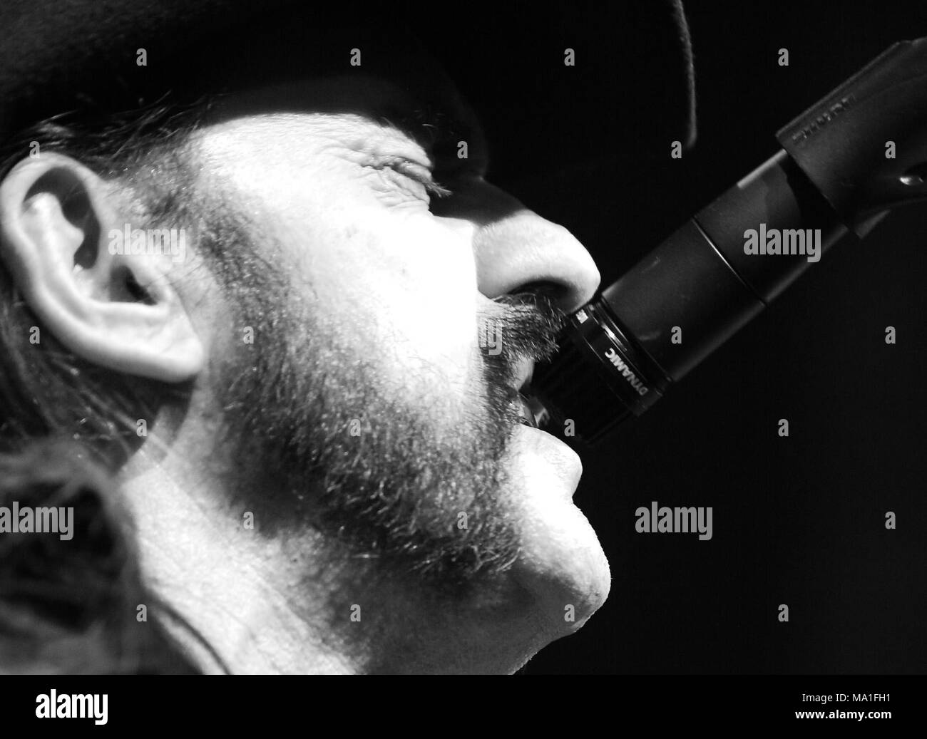 Der Kopf Katze mit Lemmy Kilmister führt auf Platz verschwendet im Hard Rock Hotel & Casino in Las Vegas, Nevada 24. Januar 2009. Kredit RD/MediaPunch Stockfoto