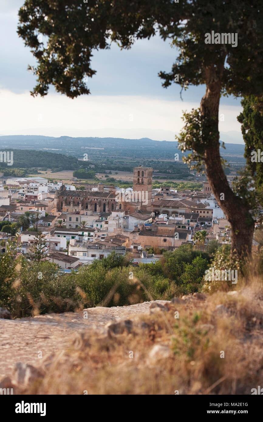 Eine Ansicht von Felanitx, Mallorca Stockfoto