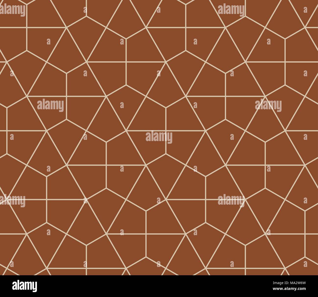 Nahtlose geometrische Muster einfache flache Vector Illustration. Stock Vektor