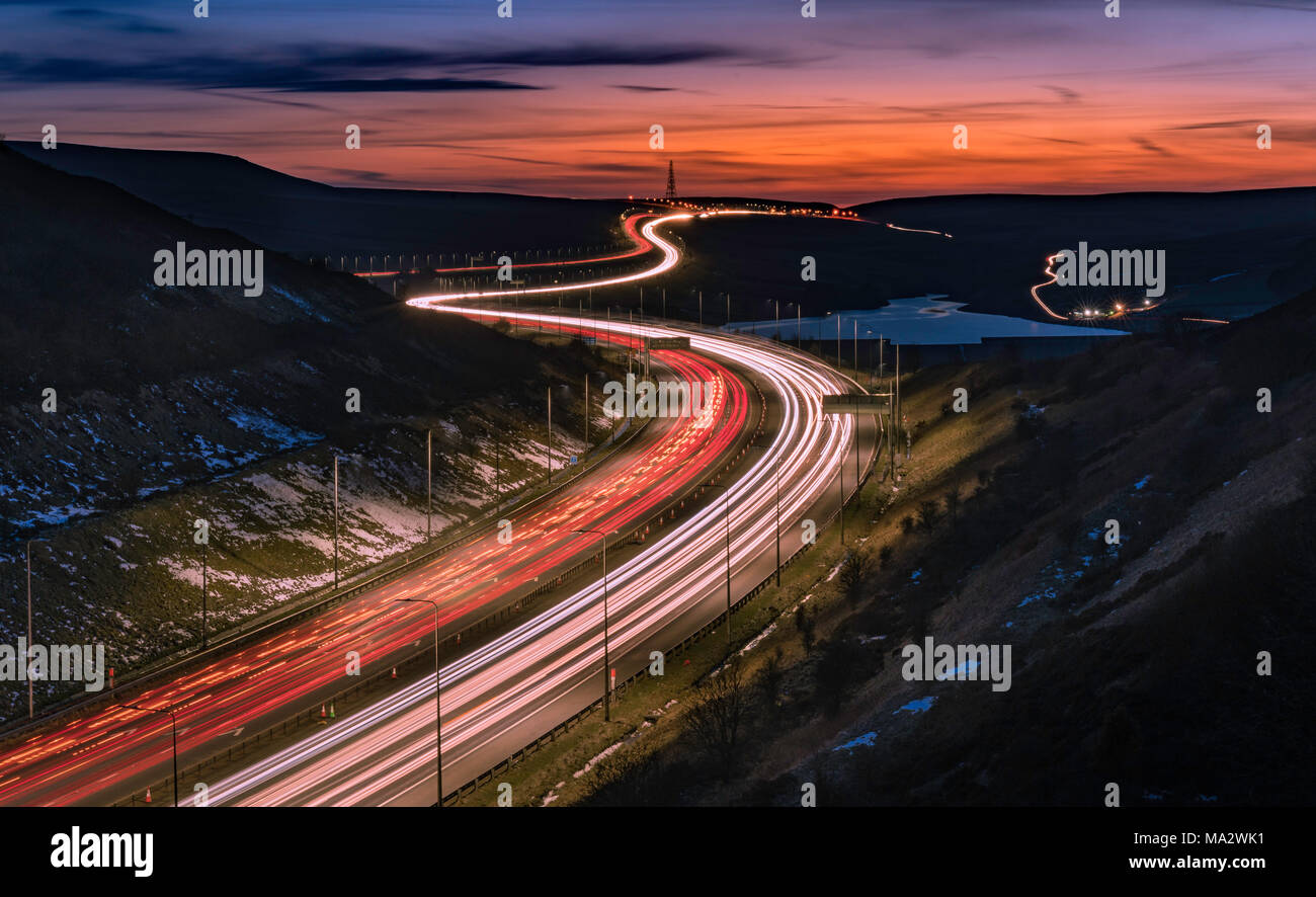 Rainbow Bridge, Scammonden, West Yorkshire, United Kindsom Stockfoto
