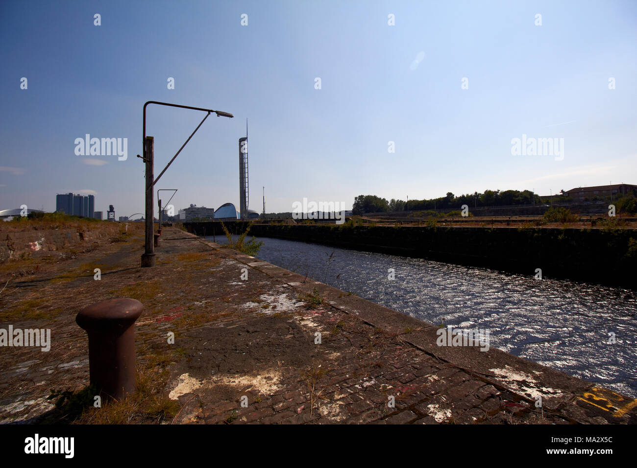 Govan graving Docks Glasgow Schottland (2) Stockfoto