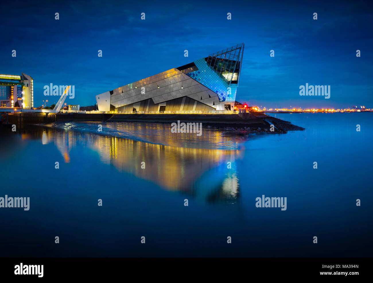 Die tiefe Aquarium, Hull, East Yorkshire, Großbritannien - 28. März 2018 Stockfoto