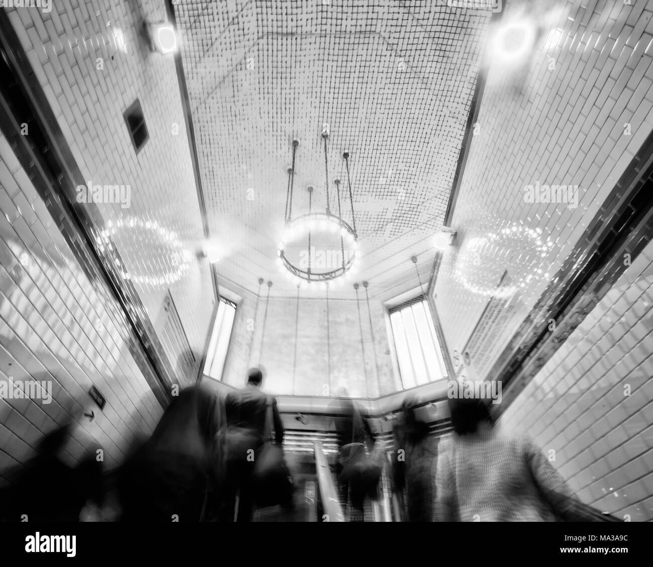 Londoner U-Bahn: Balham Stockfoto