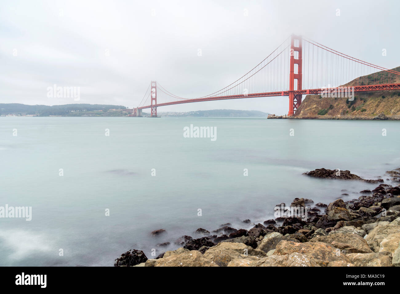 Golden Gate Bridge, San Francisco, Kalifornien, USA Stockfoto