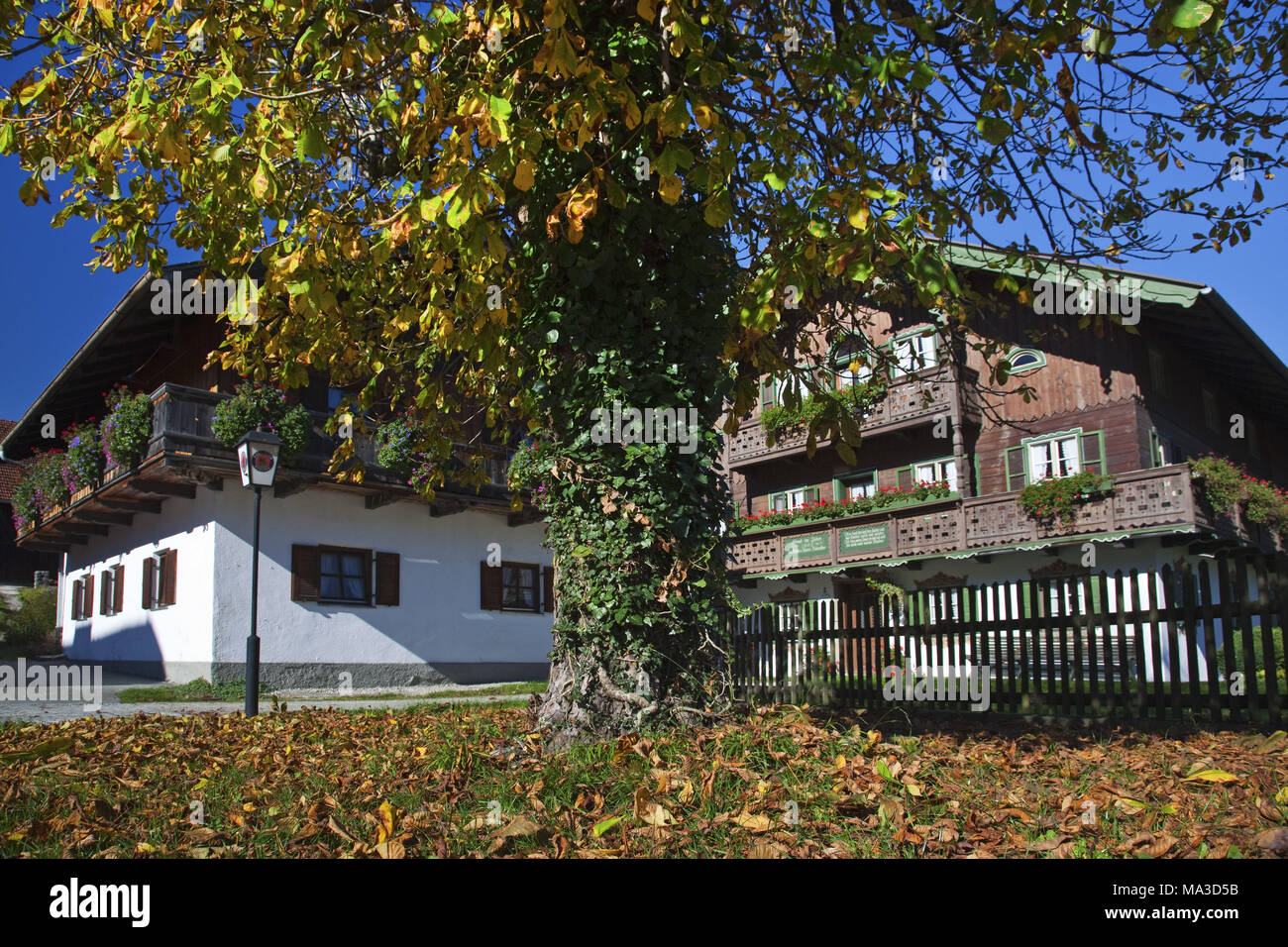 Haus In Kochel Am See Oberbayern Bayern Deutschland Stockfoto
