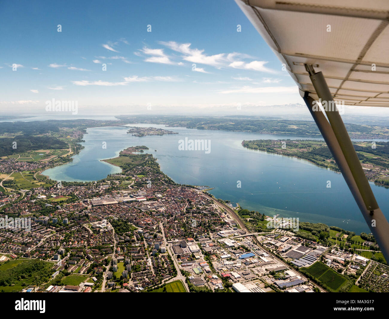 Bodensee Luftbilder: Ein Blick aus der Vogelperspektive auf die Schönheit des Bodensees