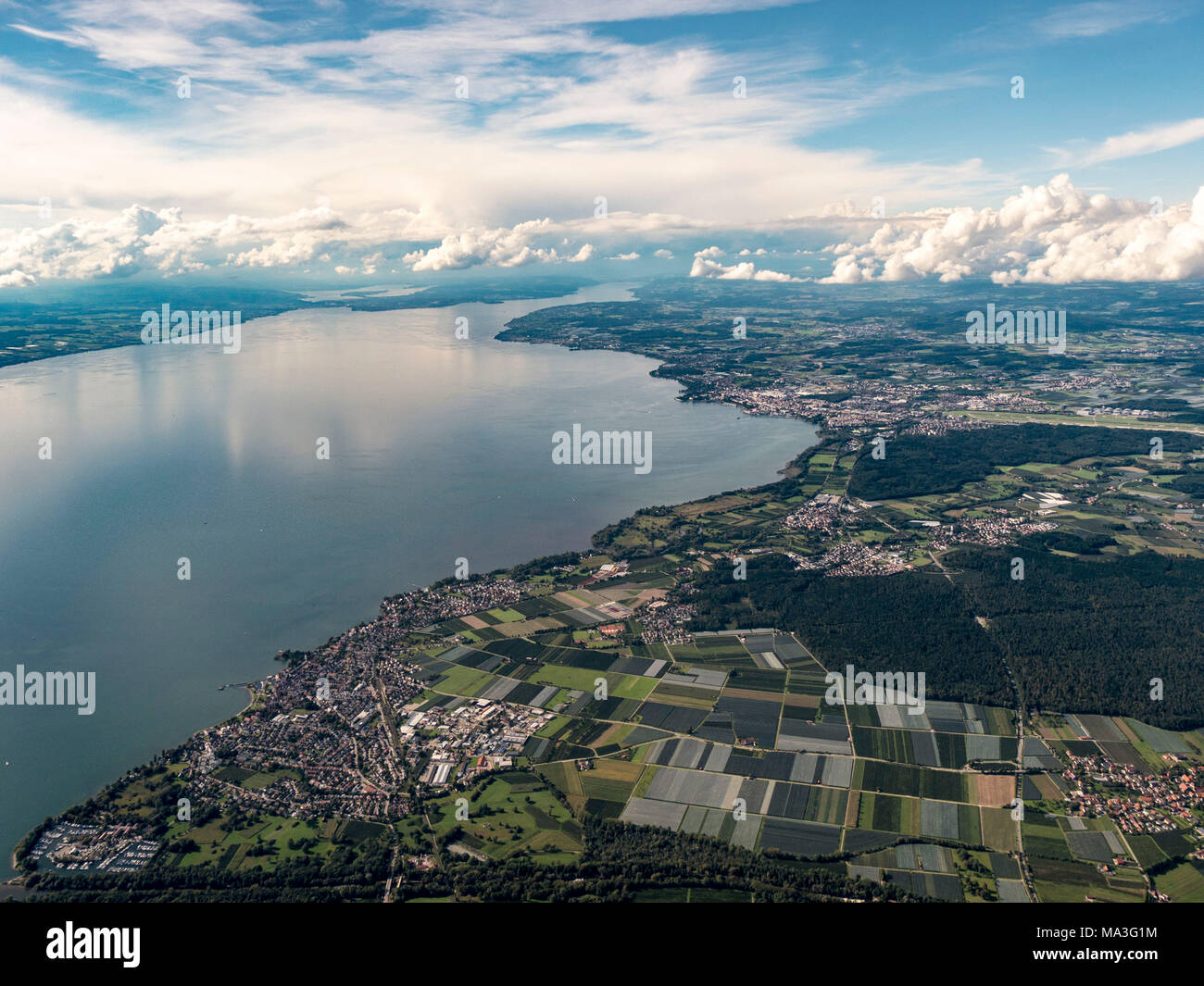 Bodensee Luftbilder: Ein Blick aus der Vogelperspektive auf die Schönheit des Bodensees