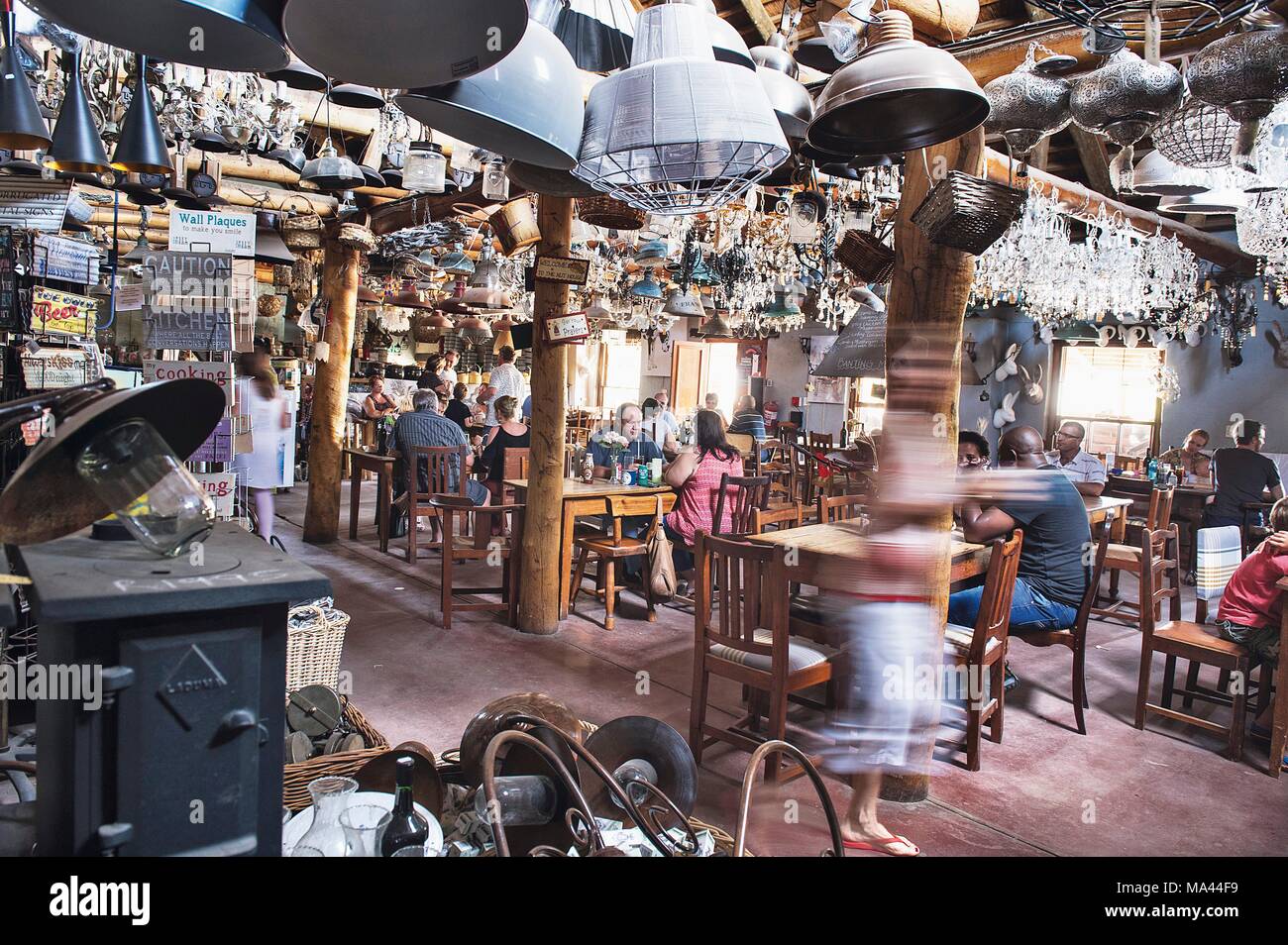 Die "assiesfontein 'Bauernhof stall in Kapstadt, Südafrika Stockfoto