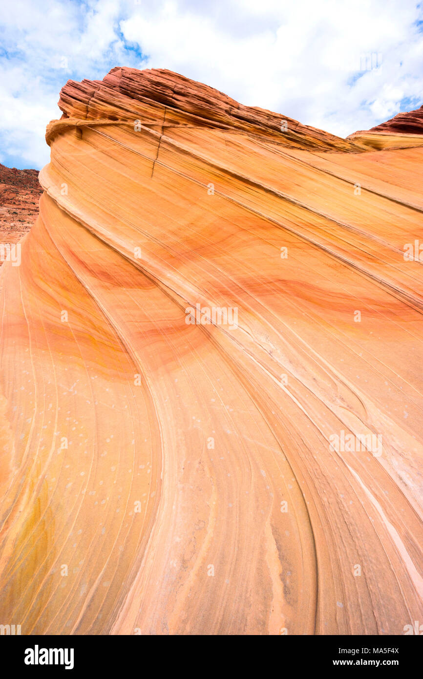 Die Wave, Coyote Buttes North, Colorado Plateau, Arizona, USA Stockfoto