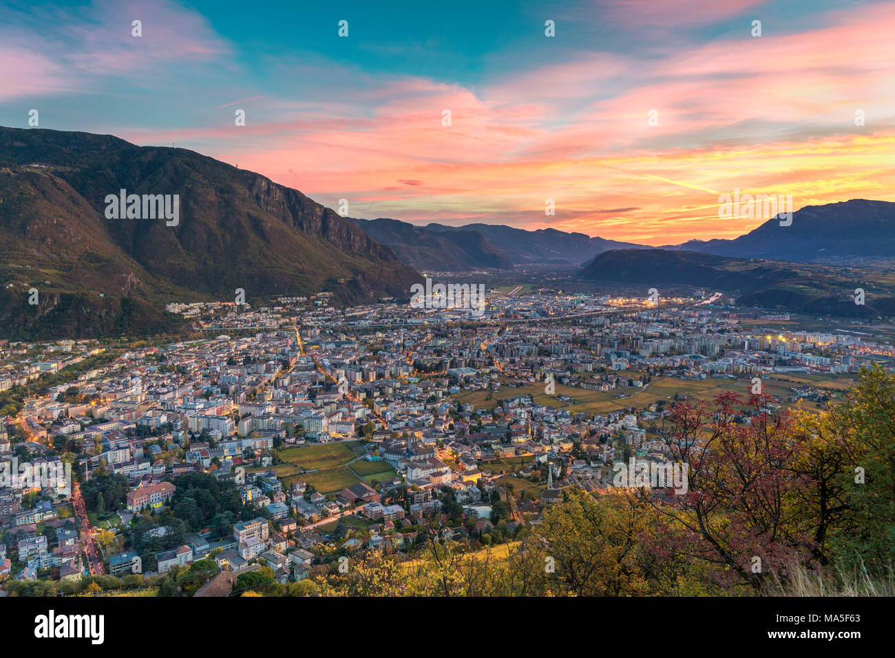 Bozen, Provinz Bozen, Südtirol, Italien Stockfoto